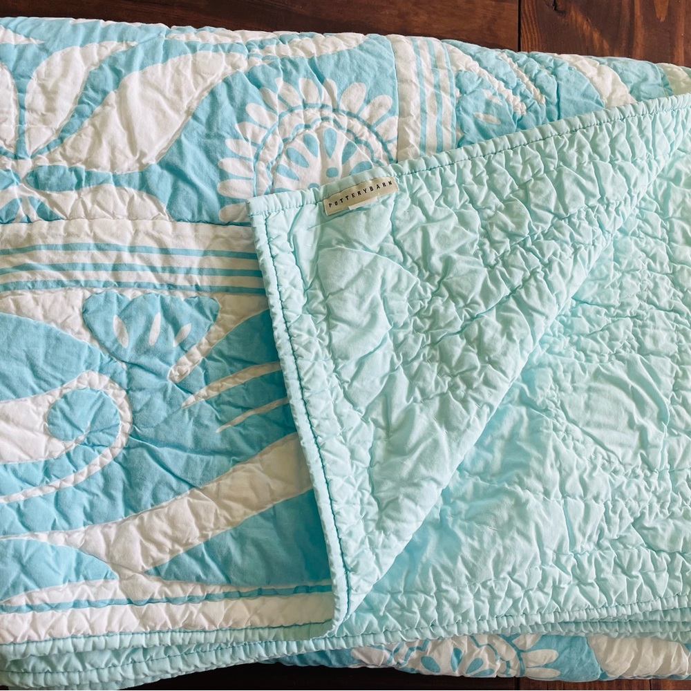 Pottery Barn Hawaiian Quilt